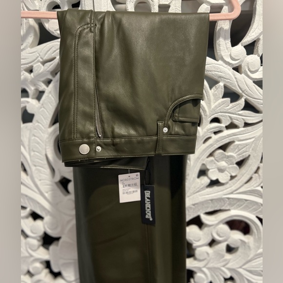 BLANKNYC Franklin High Waist Faux Leather Wide Leg Pants - Picture 7 of 7